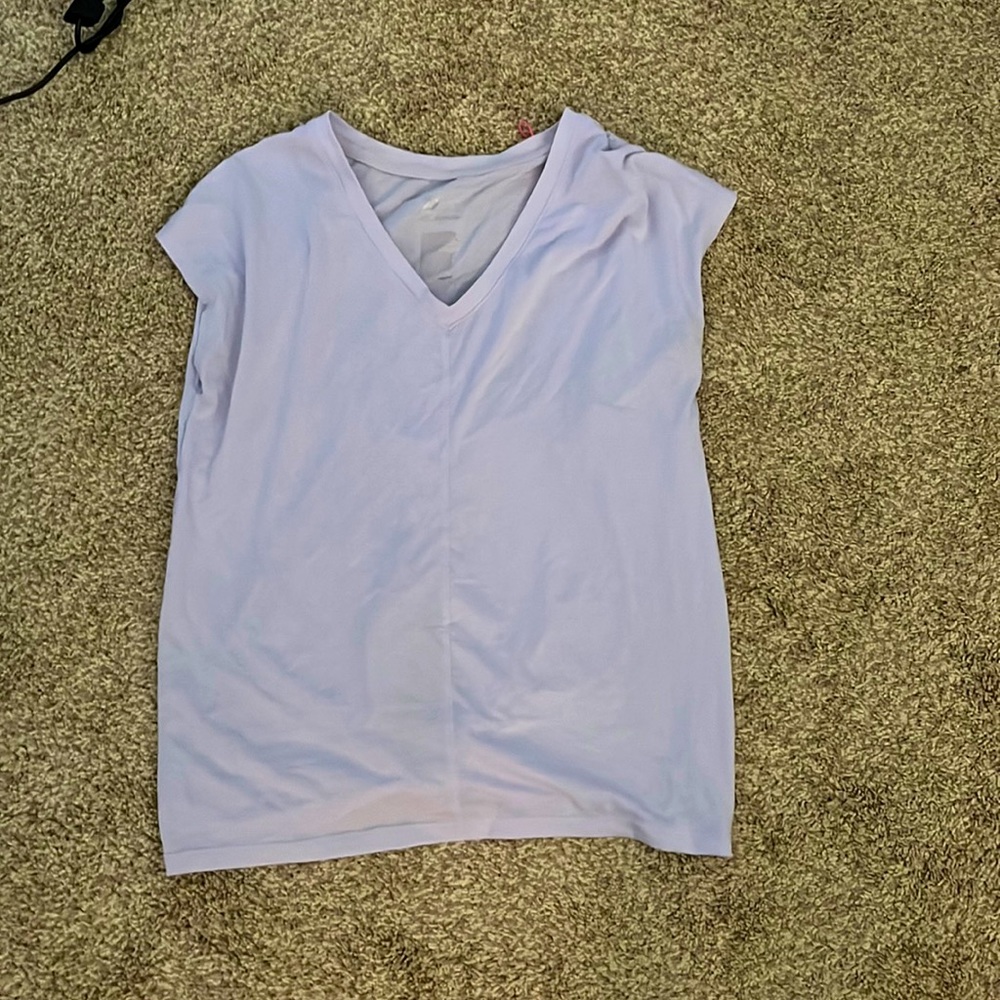 xS purple athletic shirt